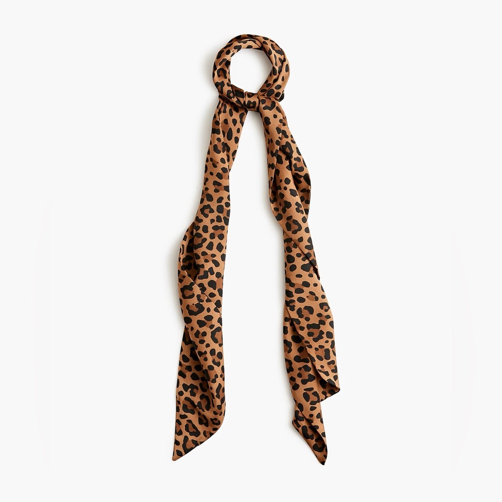 NWT‎ J.Crew Leopard Print Statement Scarf - Picture 3 of 4